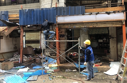 萬秀區集中力量對南中市場進行整治