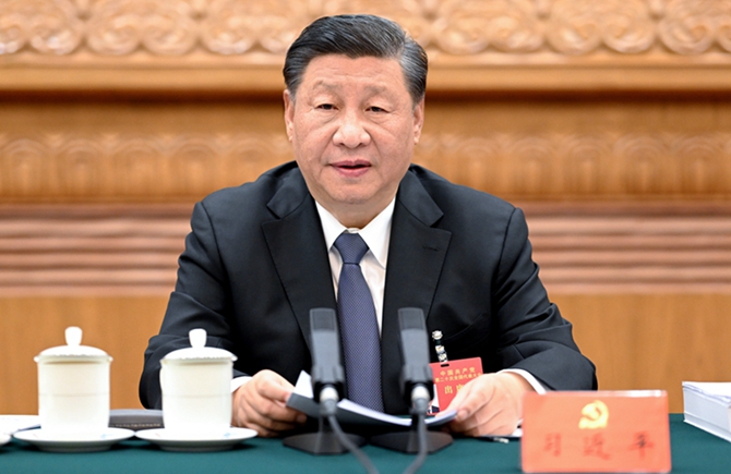 黨的二十大主席團(tuán)舉行第二次會議 習(xí)近平主持會議
