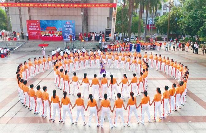 大合唱慶國慶